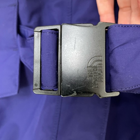 The North Face Dunagiri Belted Down Jacket Parka Hyvent Purple Size XL - Picture 3 of 6